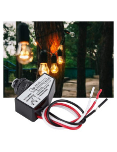Interruptor Fotoeléctrico AUNMAS para Iluminación Exterior