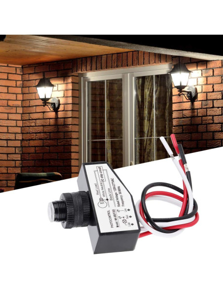 Interruptor Fotoeléctrico AUNMAS para Iluminación Exterior