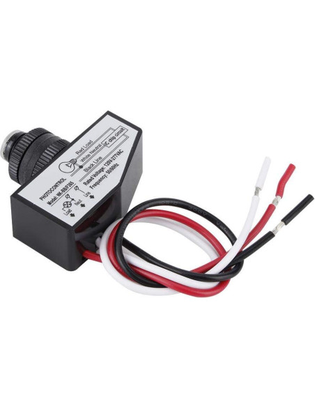 Interruptor Fotoeléctrico AUNMAS para Iluminación Exterior