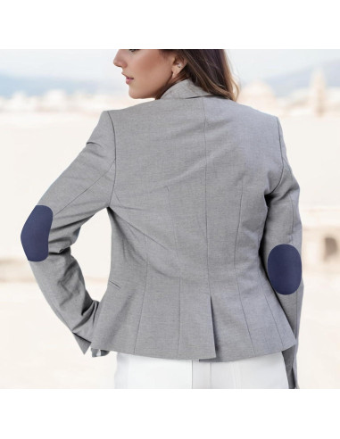 10 Parches Ovalados de Suede Beibunhn para Planchar 11x14 cm