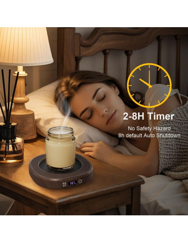 Calentador de Taza Eléctrico Bsigo 28W con Apagado Automático