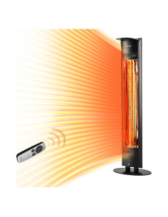 Calentador Infrarrojo Eléctrico EAST OAK 1500W IP65 Portátil