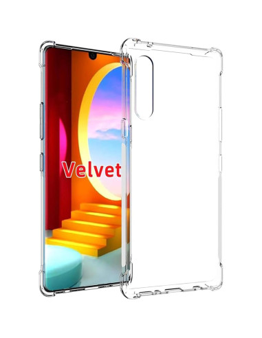 Funda TPU Transparente para LG Velvet 5G - Wanyuexes