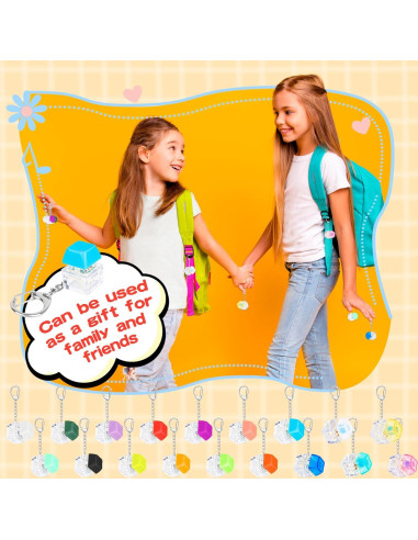 18 Llaveros Teclado Clicker Multicolor Hoarost - Juguetes Divertidos