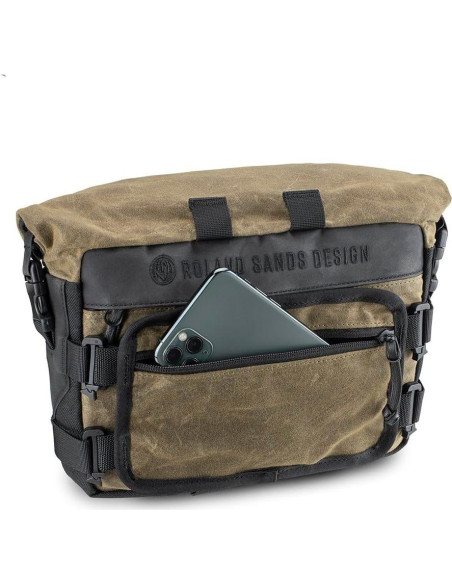 Bolsa de Manillar Kriega Roam 3L Impermeable para Motos