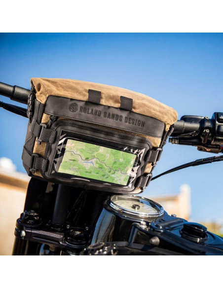 Bolsa de Manillar Kriega Roam 3L Impermeable para Motos