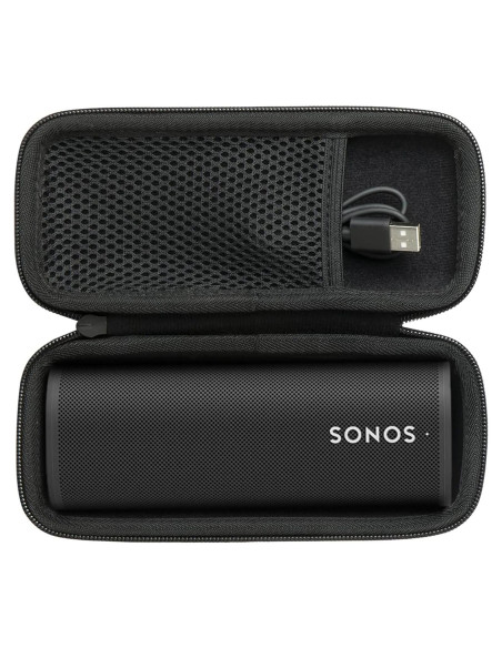 Funda Dura Khanka para Altavoz Bluetooth Sonos Roam 2 - Negro