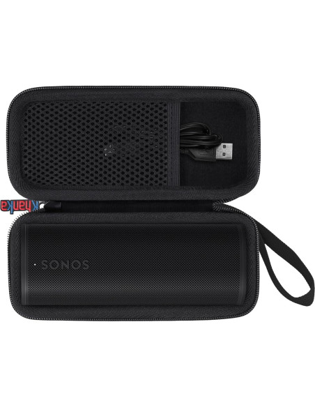 Funda Dura Khanka para Altavoz Bluetooth Sonos Roam 2 - Negro