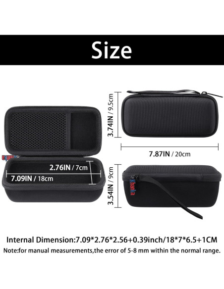 Funda Dura Khanka para Altavoz Bluetooth Sonos Roam 2 - Negro