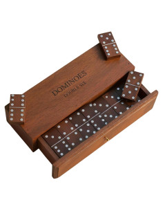 Juego de Dominó de Madera T one - 28 Fichas Doble Seis