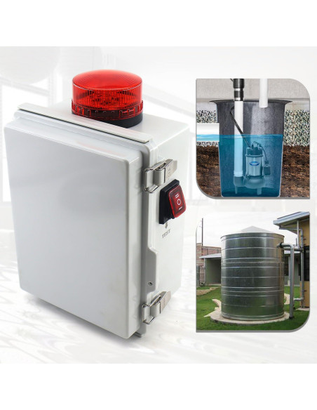 Alarma de Agua Alta QHHR para Bomba de Sump 110 dB IP67