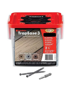 Tornillos para Deck TrapEase 3 Fastenmaster 350 Unidades