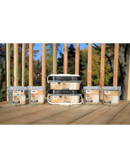 Tornillos Elite para Deck GRK 30803 110 Unidades 5.08 cm