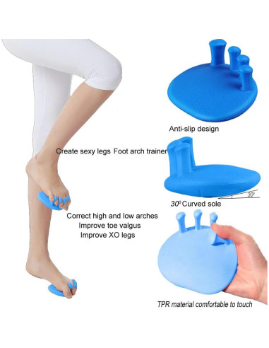 Zapatilla Ejercitadora de Soporte de Arco AGGICE Azul