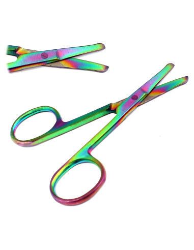 Tijera de Nariz y Bigote OdontoMed2011 Acero Inoxidable 8.89 cm