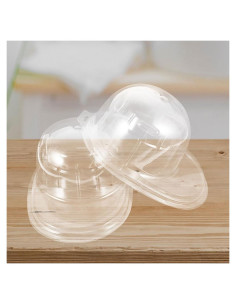 Soporte para Gorras de Béisbol Ciieeo - 4 Piezas, Plástico Transparente