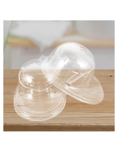 Soporte para Gorras de Béisbol Ciieeo - 4 Piezas, Plástico Transparente