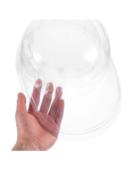 Soporte para Gorras de Béisbol Ciieeo - 4 Piezas, Plástico Transparente