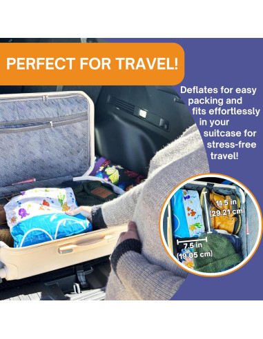 Bañera Inflable para Bebés Ayudante de Mamá - Bajo el Mar