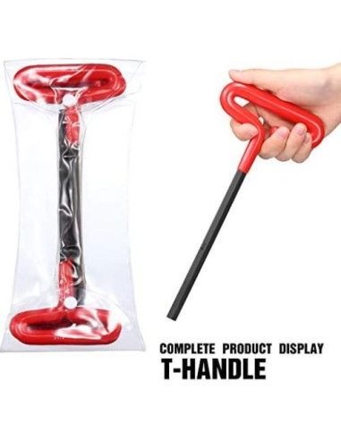 Conjunto de Llaves Hexagonales T-handle 10 Piezas Honoson 22.86 cm