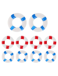 Mini Anillos de Vida Balacoo - Decoración Náutica en Resina