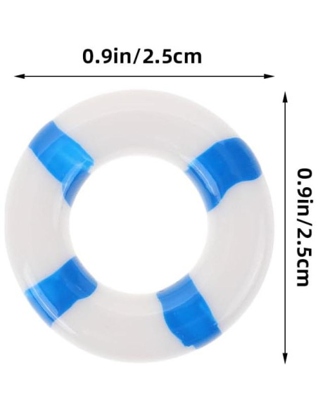 Mini Anillos de Vida Balacoo - Decoración Náutica en Resina