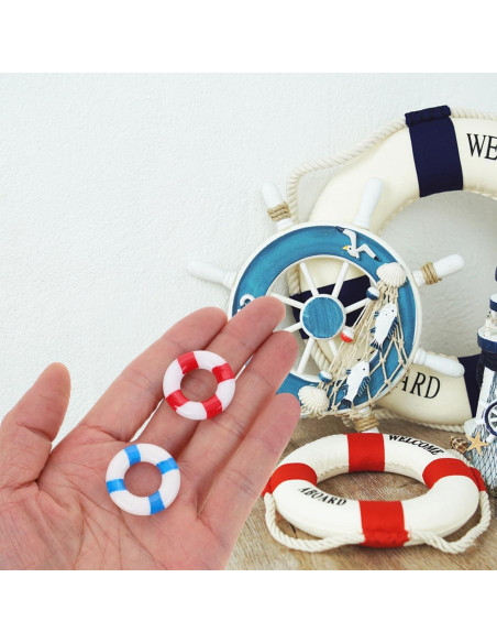 Mini Anillos de Vida Balacoo - Decoración Náutica en Resina