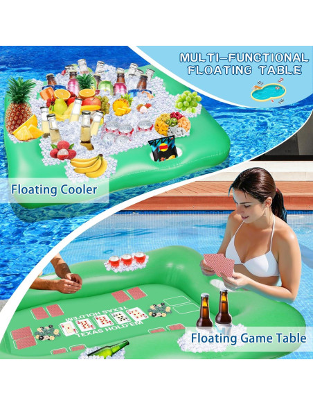 Mesa Flotante Grande MJZ para Juegos de Cartas 136x97 cm Mesa Flotante Grande MJZ para Juegos de Cartas 136x97 cm