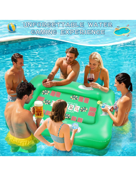 Mesa Flotante Grande MJZ para Juegos de Cartas 136x97 cm Mesa Flotante Grande MJZ para Juegos de Cartas 136x97 cm