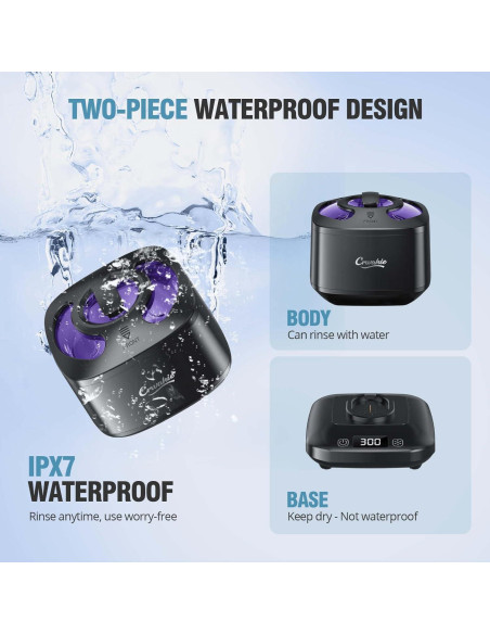 Limpiador Ultrasónico de Retenedores JIE BISHI 45kHz 3 Modos