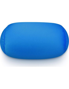 Almohada de Cuello Microperlas FABSKIY Azul Cielo 35.5x17.8cm 2