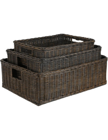 Canasta de Almacenamiento Mediana La Dama de la Canasta 50.8x36.8 cm