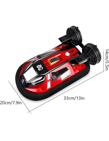 Barco Anfibio RC JGSMYXGS 33cm Control Remoto 2.4GHz