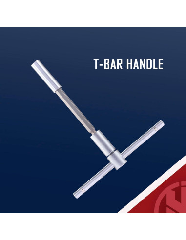 Conjunto de Destornillador de Par Torque KNINE 10-70 Nm, 40 Puntas