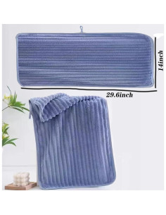 Juego de 4 toallas de mano LMMINBZ microfibra 35.6x75.2cm 2