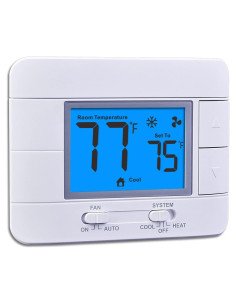 Termostato Digital No Programable Garystat G701 1 Calor 1 Frío