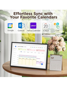 Calendario Digital Inteligente LOOFII 10.1" HD - Planificador Familiar 2
