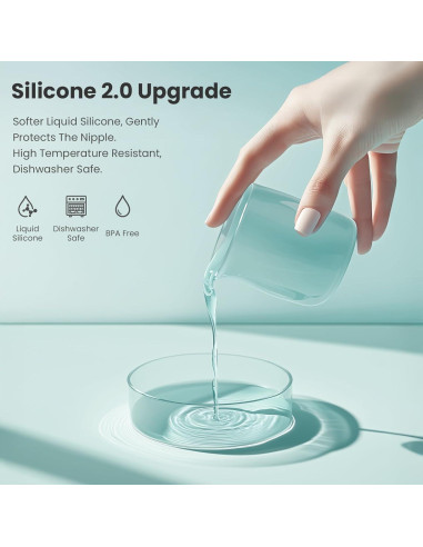 Limpiador de Botellas Eléctrico Tohecu con Cepillos y Dispensador