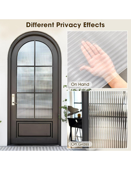 Película de Privacidad de Vidrio Estriado Coavas 44.5x200 cm