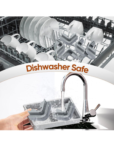 16 Pcs Apiladores de Bandejas de Silicona Harvest Right