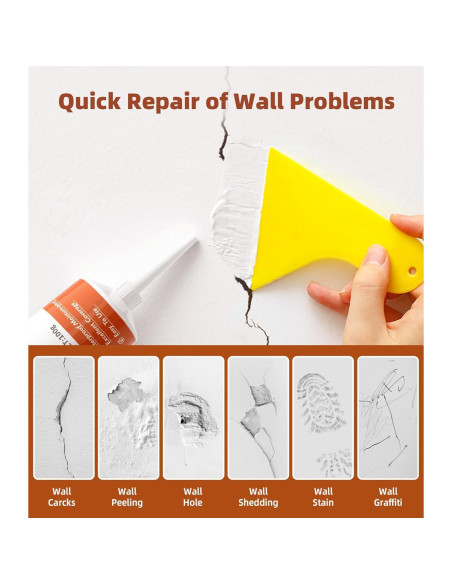 Kit de Reparación de Paredes HKING BQG201 - 300g, Secado Rápido