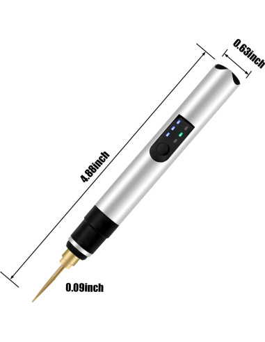 Bolígrafo de Grabado Eléctrico FUNAER 25W Recargable USB