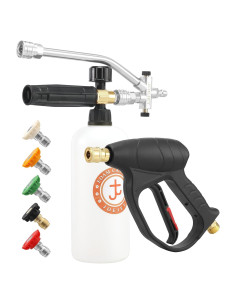 Pistola de Lavado a Presión JOEJET con Caño de Espuma Doble