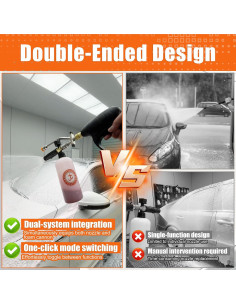 Pistola de Lavado a Presión JOEJET con Caño de Espuma Doble 2