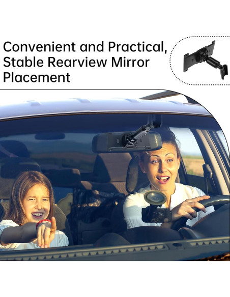 Soporte de Cámara de Salpicadero Genérico para Espejo Retrovisor Soporte de Cámara de Salpicadero Genérico para Espejo Retrovisor