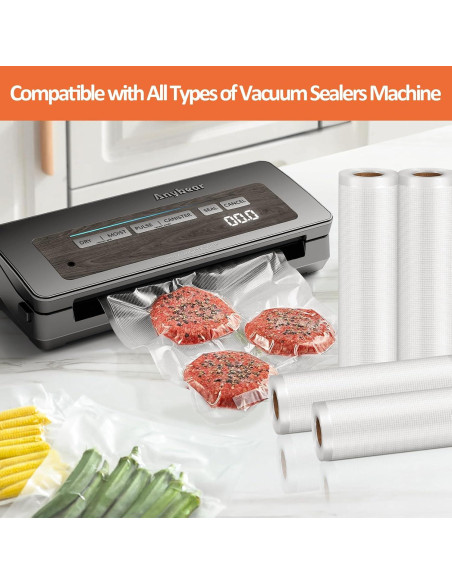 Rollos de Bolsas de Sellado al Vacío Anybear 20cm y 28cm