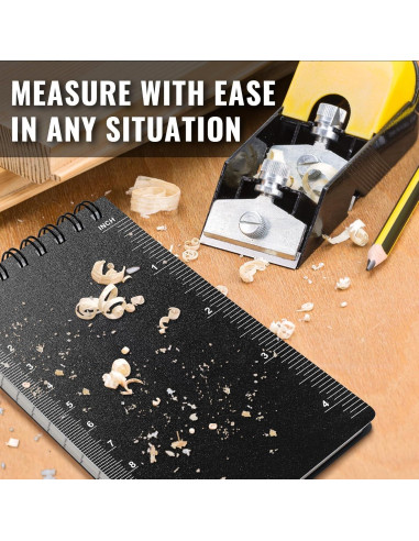 Cuadernos de Bolsillo Impermeables POPYOLA - Paquete de 4