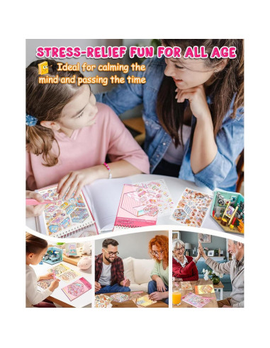 Set de Stickers 3D Genérico para Crear Escenas - 20 Unidades