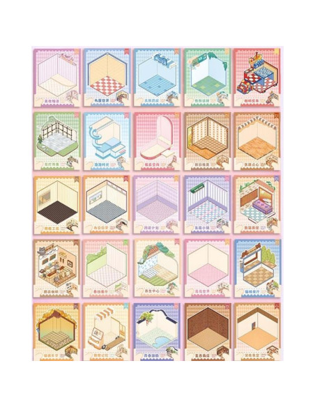 25 Conjuntos de Pegatinas 3D DIY Kaensc para Aliviar Estrés