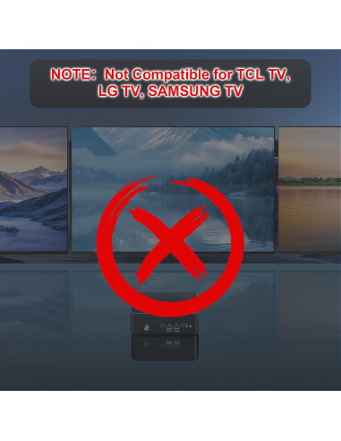 Adaptador AV J&D 3 RCA a 3.5 mm para Televisores Sony